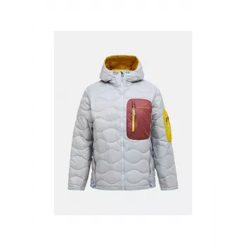 PEAK PERFORMANCE M Helium Utility Down Hood Jacket - Pelēks (Izmērs M)