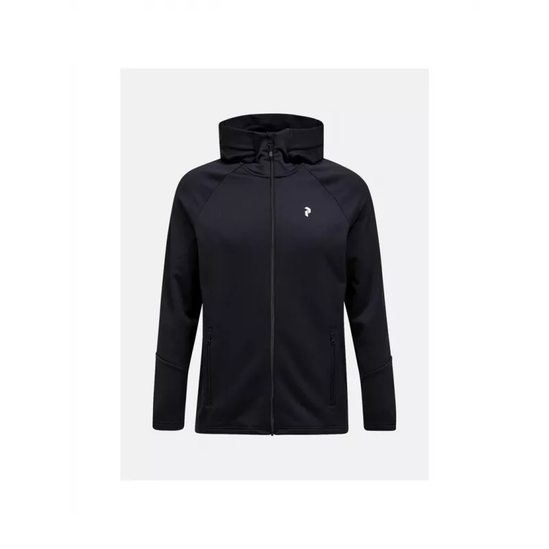PEAK PERFORMANCE M Rider Essentials Zip Hood Black - XL