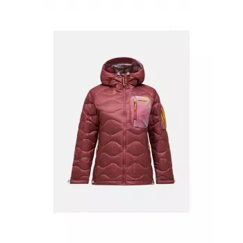 PEAK PERFORMANCE Sieviešu Helium Aop Utility Dūnu jaka ar kapuci Multicolor M