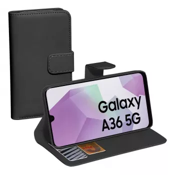 PEDEA Book Cover Classic Samsung Galaxy A36/A56 5G vāciņš - Melns