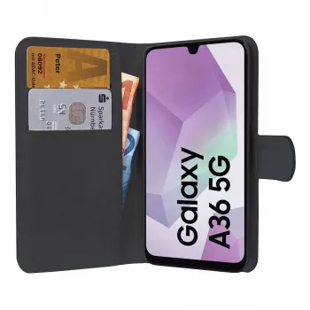 PEDEA Book Cover Classic Samsung Galaxy A36/A56 5G vāciņš - Melns