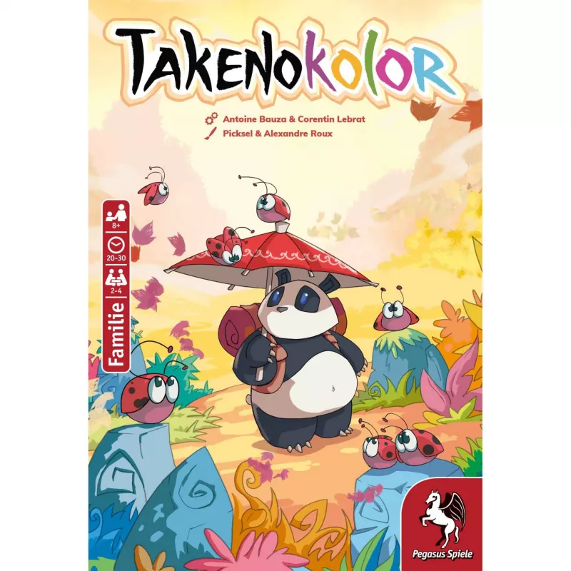 Pegasus Spiele Takenokolor ģimenes spēle