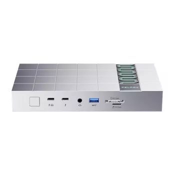 PELADN G2E (Sudraba) Thunderbolt 5 Dokošanas stacija
