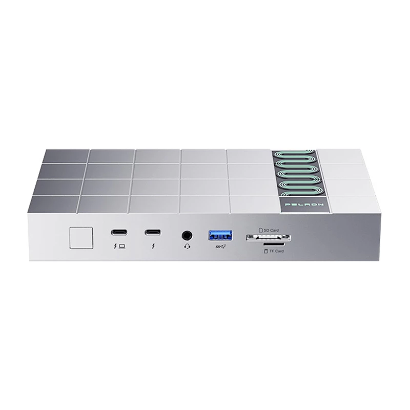 PELADN G2E (Sudraba) Thunderbolt 5 Dokošanas stacija