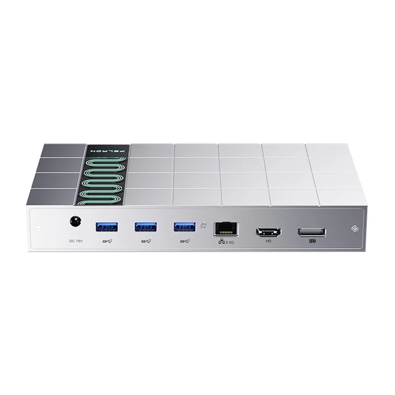 PELADN G2E (Sudraba) Thunderbolt 5 Dokošanas stacija