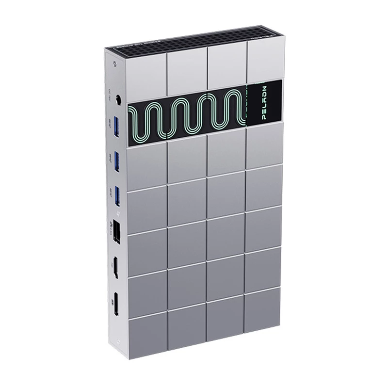 PELADN G2E (Sudraba) Thunderbolt 5 Dokošanas stacija