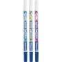Pelikan 603225 flomāsters vidējs zils 3 gab.