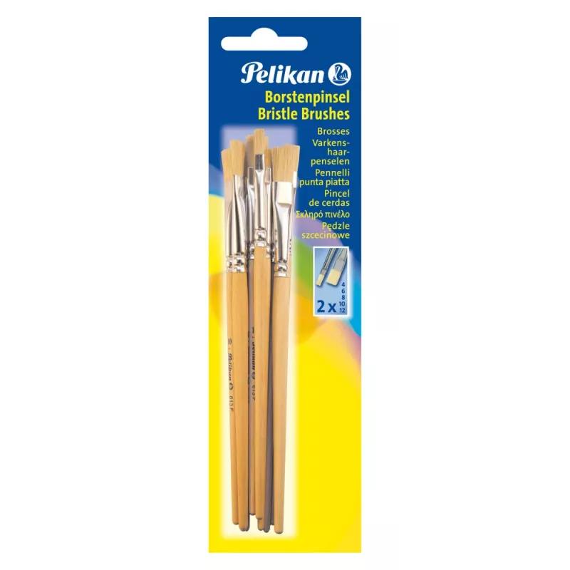 Pelikan 720409 Plakana otiņa 9. izmērs, Sudraba, 10 gabali