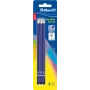 Pelikan 978783 2B sešstūra grafīta zīmulis, zils, FSC sertificēts koks, Vācija, blistera iepakojums