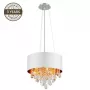 Piekares lampa Port 19186P-M 4x40W E14 Hroms