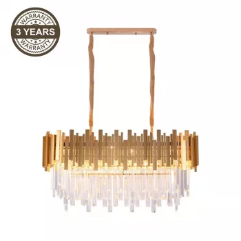 Piekares lampa SANNA 8XE14 Black