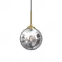 Piekaramā lampa Bursa E14 melna/zelta