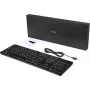 Perixx PERIBOARD-317 R DE B vadu USB klaviatūra, vācu QWERTZ izkārtojums, balts LED apgaismojums, melna 12011