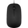 Perixx PERIMICE-201 C B optiskā pele, melna, 3 pogas, 1000 DPI, USB vadu 11703