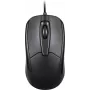 Perixx PERIMICE-209 P melna vadu optiskā pele, 3 pogas, 1000 DPI, USB, abroku 10442