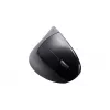 Perixx PERIMICE-713 bezvadu ergonomiskā vertikālā pele, labajai rokai, optiskā, 2000 DPI, 2,4 GHz, nano uztvērējs, melna