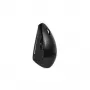 Perixx PERIMICE-713 bezvadu ergonomiskā vertikālā pele, labajai rokai, optiskā, 2000 DPI, 2,4 GHz, nano uztvērējs, melna