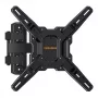 PERLEGEAR PGMF3 Fiksēts TV sienas stiprinājums 26-60 collu televizoriem, 45 kg ietilpība, VESA 75x75 līdz 400x400, īpaši plāns 25 mm profils, melns
