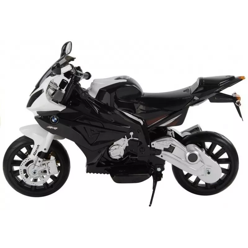 PETMEX BMW S1000RR ar akumulatoru darbināms bērnu motocikls melns tricikls