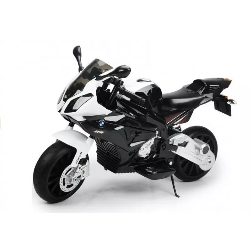 PETMEX BMW S1000RR ar akumulatoru darbināms bērnu motocikls melns tricikls
