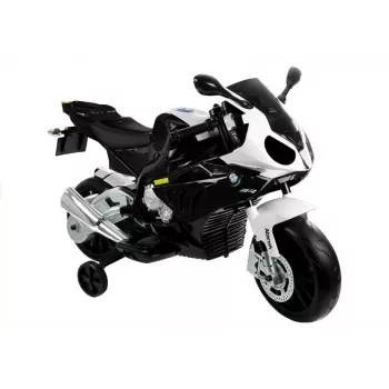 PETMEX BMW S1000RR ar akumulatoru darbināms bērnu motocikls melns tricikls
