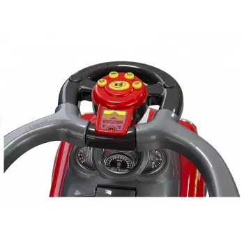 PETMEX Ride-on ar Vadītāja Rokturi Sarkans
