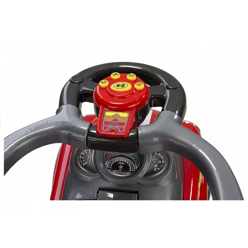 PETMEX Ride-on ar Vadītāja Rokturi Sarkans