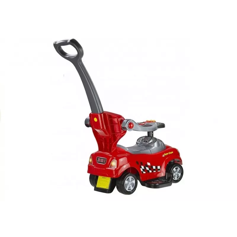 PETMEX Ride-on ar Vadītāja Rokturi Sarkans