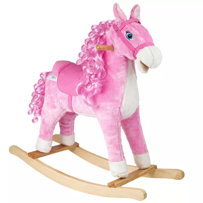 PETMEX Rocking Horse Pink 74cm 2255