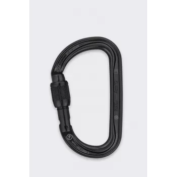 Petzl Am'D Screw-Lock Karabīne - Melna