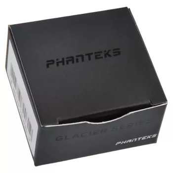 Phanteks Glacier G1/4 sievišķais-sievišķais adaptera savienotājelements - hroms