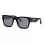Philipp Plein vīriešu saulesbrilles SPP042M54703X - melns rāmis, pelēkas lēcas, 54 mm
