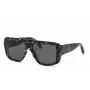 PHILIPP PLEIN Vīriešu saulesbrilles SPP074640Z212 Pilot Melna/Pelēka 64/15/145 mm