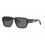 Philipp Plein vīriešu saulesbrilles SPP081-550Z21 Melns/Pelēks 55/17/145 mm