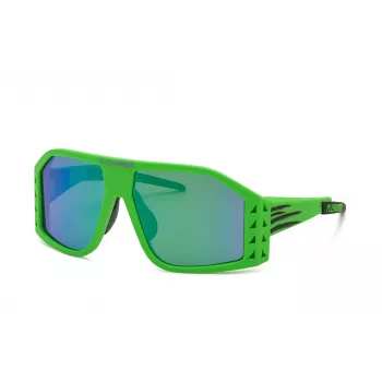 Philipp Plein Vīriešu Saulesbrilles SSP002-6195GV Pilot/Aviator Melns Acetāts Pelēks Gradients UV400