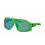 Philipp Plein Vīriešu Saulesbrilles SSP002-6195GV Pilot/Aviator Melns Acetāts Pelēks Gradients UV400