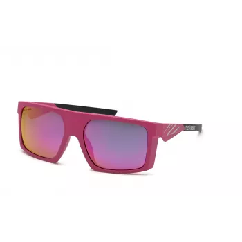 Philipp Plein Vīriešu saulesbrilles SSP009-586YLP - Melnas ar zelta toņa akcentiem, kvadrātveida acetāta rāmis, pelēkas UV400 lēcas 58/18/135 mm