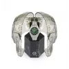 Philipp Plein Vīriešu Pulkstenis PWPMA0224 43mm Melns Ciparnīca Silikona Siksniņa