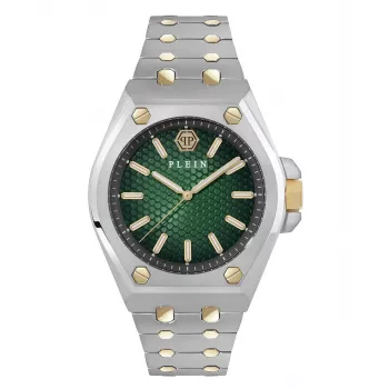Philipp Plein Vīriešu Pulkstenis PWPMA0224 43mm Melns Ciparnīca Silikona Siksniņa
