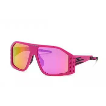 Philipp Plein Sport vīriešu saulesbrilles SSP002616YLR - Melns taisnstūra rāmis ar pelēkām lēcām