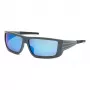 PHILIPP PLEIN SPORT Vīriešu saulesbrilles SSP003-64R43B - Melns rāmis, pelēkas lēcas 64/14/125 mm