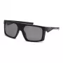 PHILIPP PLEIN SPORT Vīriešu saulesbrilles SSP009-58U28P - Taisnstūra pilna rāmja rāmis, pelēkas lēcas, UV400 aizsardzība