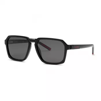 Philipp Plein Sport Vīriešu Saulesbrilles SSP030-59Z42P - Polarizēts Acetāta Rāmis, Pelēkas Lēcas, 59/17/145 mm