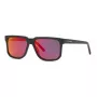 Philipp Plein Sport Vīriešu saulesbrilles SSP037-59L46P - Melns rāmis, dūmu pelēka gradienta lēca - 59/16/150 mm