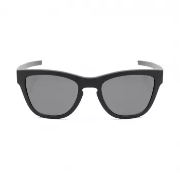 Philipp Plein Sport SSP008-54U28P Vīriešu polarizētas taisnstūra saulesbrilles, melnas/pelēkas, 54/18/135 mm