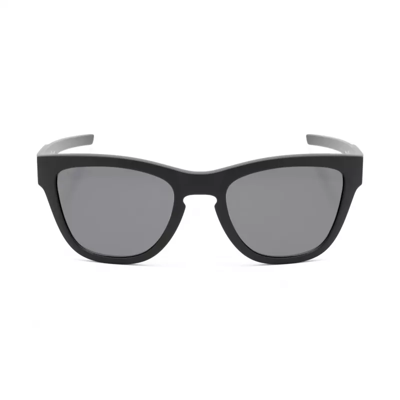 Philipp Plein Sport SSP008-54U28P Vīriešu polarizētas taisnstūra saulesbrilles, melnas/pelēkas, 54/18/135 mm