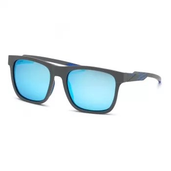 Philipp Plein Sport SSP010-56507P Vīriešu polarizētas saulesbrilles - Melns rāmis, pelēkas lēcas 56mm