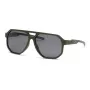 PHILIPP PLEIN SPORT SSP014-61J97P Vīriešu saulesbrilles - Melns rāmis, pelēkas polarizētas lēcas 61/15/135 mm