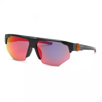 PHILIPP PLEIN SPORT SSP015-62Z42R Vīriešu saulesbrilles, melns rāmis, pelēki spoguļstikli, 62/13/135 mm