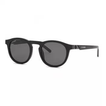 Philipp Plein Sport SSP035-520700 Vīriešu saulesbrilles, melns rāmis, pelēkas lēcas, 52 mm